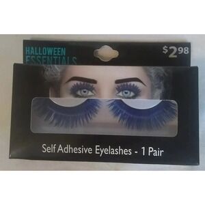Eyelashes Blue Self Adhesive Reusable Halloween Essentials